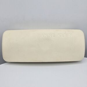 Anne Klein White Eyeglass Clamshell Case